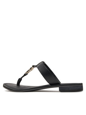 Tommy Hilfiger Japanke Th Elevated Sandal FW0FW07174 Crna