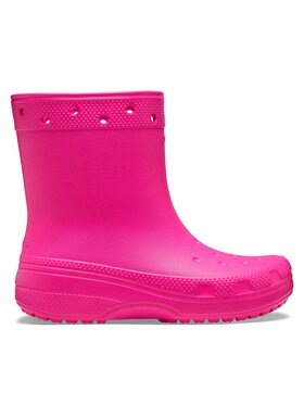 Crocs Crocs Kalosze Classic Rain Boot 208363 Różowy