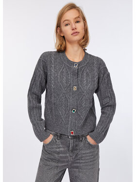 Liu Jo Liu Jo Cardigan MF5423MS04002050 Grigio Regular Fit