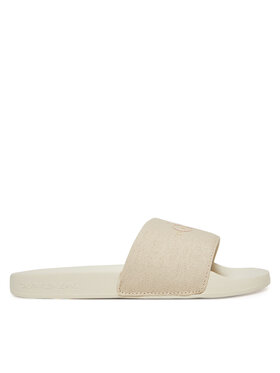 Calvin Klein Jeans Calvin Klein Jeans Şlapi Slide Monogram Wn YW0YW01835 Écru