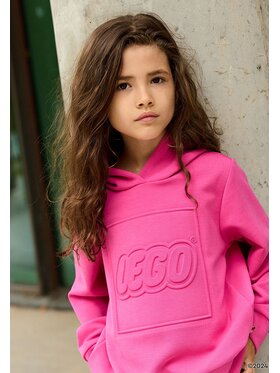 LEGO LEGO Bluza 11010295/446 Różowy Regular Fit