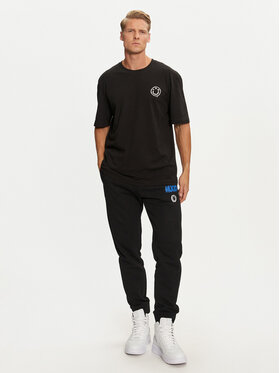 Hugo T-shirt Nugoyork 50523808 Crna Oversize