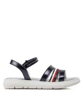 Tommy Hilfiger Tommy Hilfiger Sandale Stripes Velcro T4A2-32771-1372 M Tamnoplava