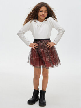 Mayoral Mayoral tiulio sijonas 7.949 Raudona Regular Fit