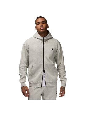 Nike Nike Bluza Sport Hoop Fleece Dri-FIT Szary Regular Fit