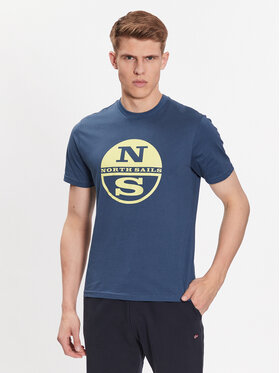 North Sails North Sails T-shirt 692837 Blu scuro Regular Fit
