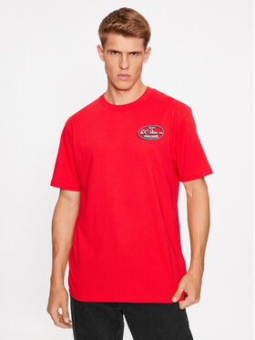 DC DC T-Shirt Truckin Tees Rqr7 ADYZT05284 Κόκκινο Regular Fit