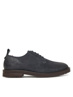 Tommy Hilfiger Tommy Hilfiger Polobotky Cleated Derby FM0FM05770 Tmavomodrá