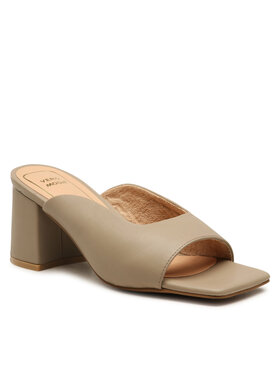 Vero Moda Vero Moda Klapki Stria 10287032 Brązowy