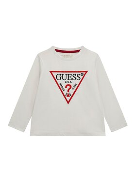 Guess Kids Guess Kids T-Shirt 168481 Biały Classic Fit