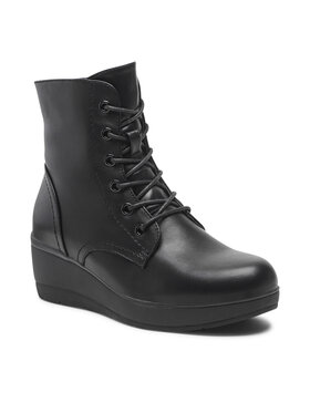 Clara Barson Clara Barson Schnürschuhe WS122-04 Schwarz