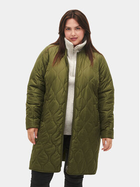 Zizzi Zizzi Преходно яке CA61237H Зелен Regular Fit