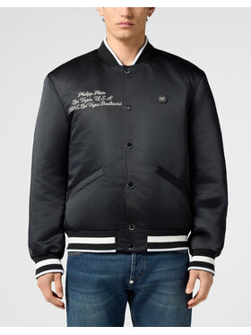 PHILIPP PLEIN PHILIPP PLEIN Bunda bomber 29813 Černá Regular Fit