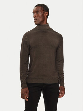 Pierre Cardin Pierre Cardin Rollkragenpullover C5 50703.5037 Braun Regular Fit