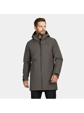 Alpinus Alpinus Płaszcz zimowy Ararat Brązowy Regular Fit