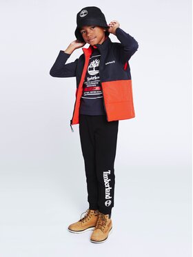 Timberland Timberland Kamizelka T26585 S Pomarańczowy Regular Fit