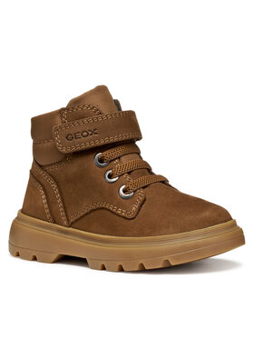 Geox Geox Schnürstiefeletten B Kiddartah B4662B 032FU C6777 M Braun