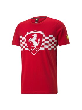 Puma Puma T-Shirt 535849 Czerwony Regular Fit