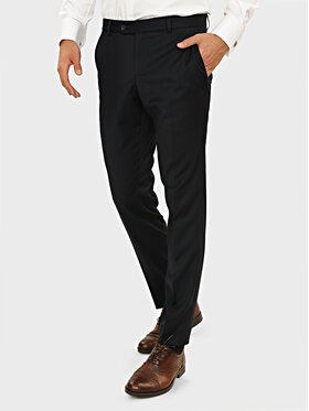 Evenemen Evenemen Spodnie garniturowe Patron Granatowy Slim Fit