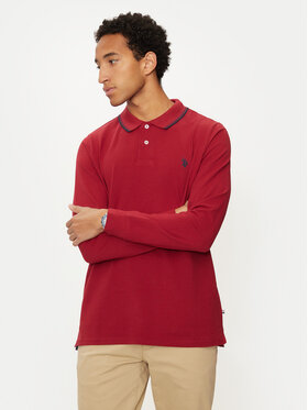 U.S. Polo Assn. U.S. Polo Assn. Polo MUP2255 Czerwony Regular Fit
