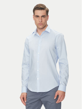 Calvin Klein Calvin Klein Camicia LV019EU017 Celeste Slim Fit