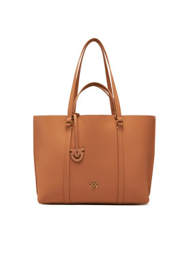 PINKO PINKO Torebka Carrie Shopper Big AI 24-25 PLTT 102832 A1LF Beżowy