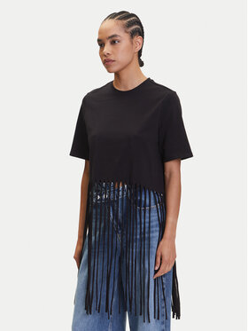 ONLY ONLY Tricou Zinna 15325262 Negru Regular Fit