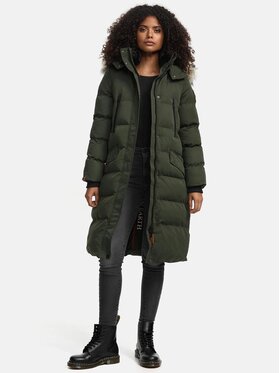Marikoo Marikoo Kurtka zimowa Schneesternchen Zielony Regular Fit