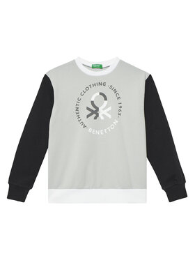United Colors Of Benetton United Colors Of Benetton Felpa 3J68C10N2 Grigio Regular Fit