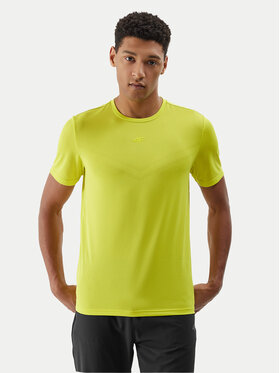 4F 4F Технічна футболка 4FWSS24TFTSM697 Зелений Regular Fit