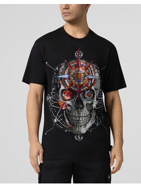PHILIPP PLEIN PHILIPP PLEIN T-Shirt 29872 Czarny Regular Fit