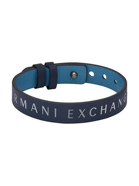 Armani Exchange Armani Exchange Bransoletka AXG0106040 Granatowy