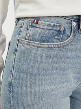 Tommy Hilfiger Jeans Hlače WW0WW41316 Modra Slim Fit