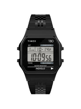 Timex Timex Zegarek 0753048789474 Czarny