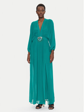 Luisa Spagnoli Luisa Spagnoli Abendkleid Paiolo 541815 Grün Regular Fit