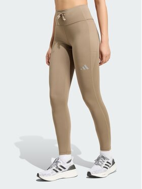 adidas adidas Legginsy 158790 Beżowy Fitted Fit