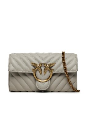 Pinko Pinko Sac à main Love Mini Icon Wallet C PE 23 PLTT 10062 A0GK Gris