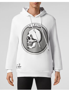 PHILIPP PLEIN PHILIPP PLEIN Felpa 8625 Bianco Regular Fit