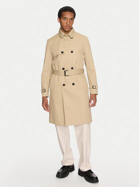 Hugo Trench Maluks2341 50507736 Bež Regular Fit