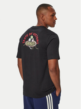 adidas adidas Футболка Taste Of Victory Pasta KG0946 Чорний Regular Fit