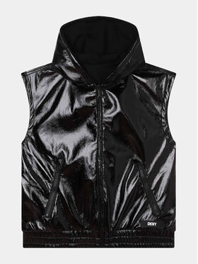 DKNY DKNY Жилет D36685 S Чорний Regular Fit