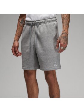 Nike Nike Szorty sportowe Essentials Fleece Szary Regular Fit
