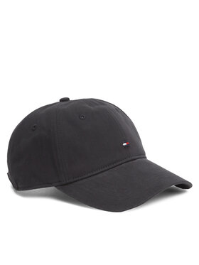 Tommy Hilfiger Tommy Hilfiger Шапка с козирка Flag '85 Soft 6 Panel Cap AM0AM12531 Черен