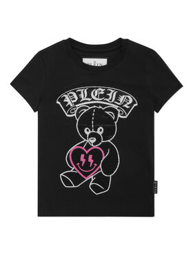 PHILIPP PLEIN PHILIPP PLEIN Tričko 20441 Čierna Regular Fit