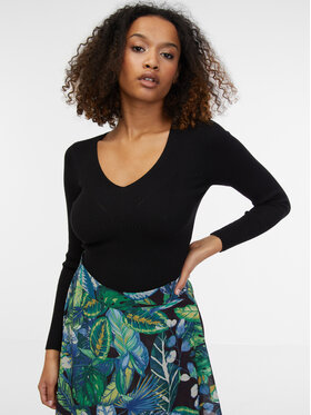 Orsay Orsay Sweter 1000255660000__S Czarny Regular Fit