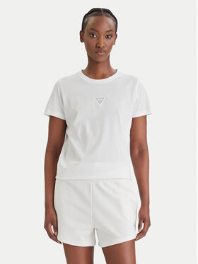 Guess Guess T-Shirt W6GI10 K3025 Weiß Regular Fit