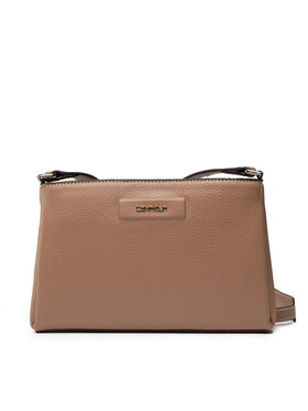 Calvin Klein Calvin Klein Kabelka Dressed Small Flap Crossbody K60K609692 Hnedá