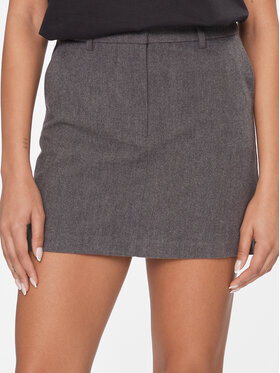 JDY JDY Spódnica mini Sabina 15312394 Szary Regular Fit