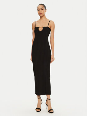 JACQUEMUS JACQUEMUS Rochie tricotată 24E241KN449 Negru Regular Fit