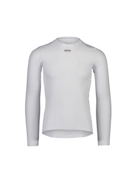 POC POC Koszulka rowerowa Essential Layer LS Jersey Biały Active Fit